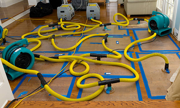 Professional Burst Pipe Water Damage technician working in Tekoa, WA